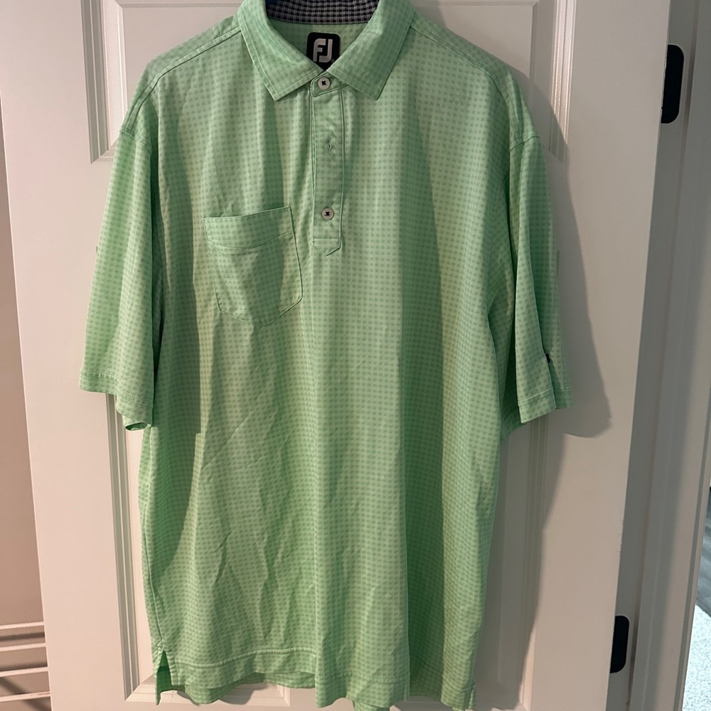 Footjoy Green Polo Shirt